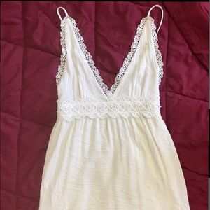 White summer dress